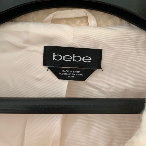 Bebe Wool Biker Jacket - Medium - Picture 5 of 5